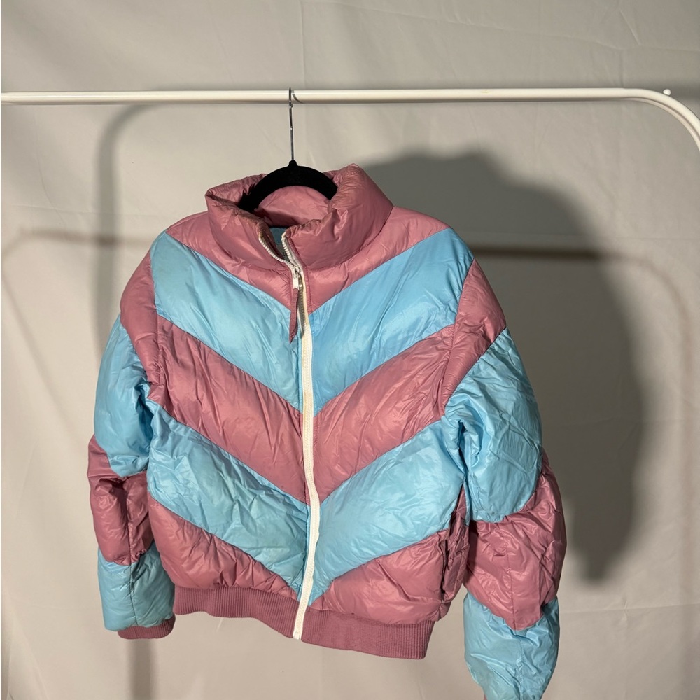 Urban Outfitters Pink and Blue Jacket